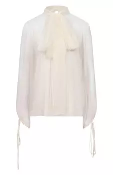 Шелковая блузка MVST