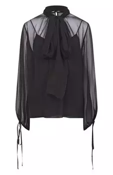 Шелковая блузка MVST