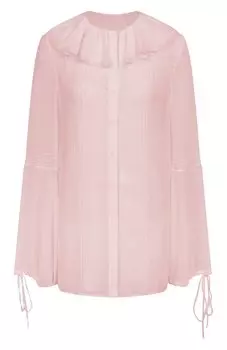 Шелковая блузка MVST