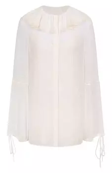 Шелковая блузка MVST