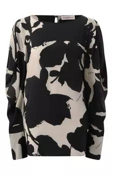 Шелковая блузка Nina Ricci