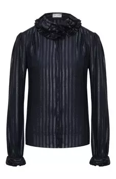 Шелковая блузка Saint Laurent