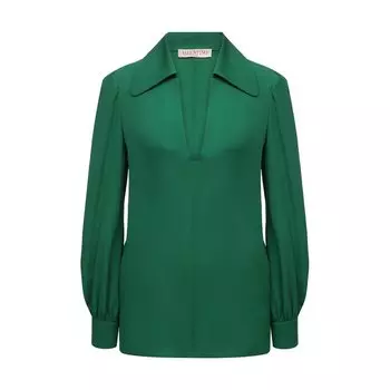 Шелковая блузка Valentino