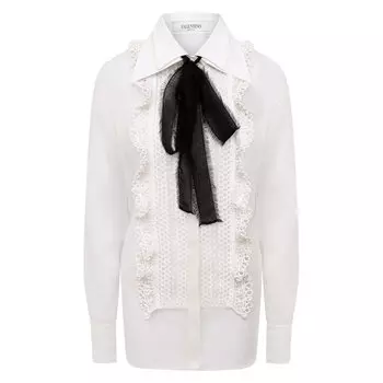 Шелковая блузка Valentino