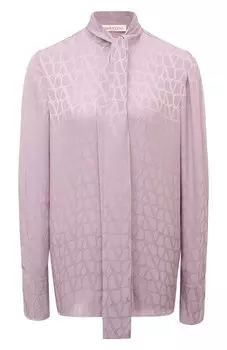 Шелковая блузка Valentino