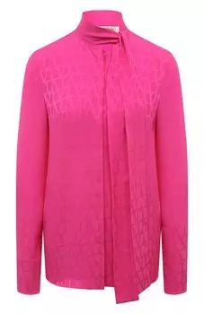 Шелковая блузка Valentino