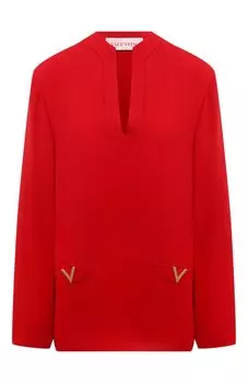 Шелковая блузка Valentino