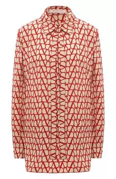 Шелковая блузка Valentino