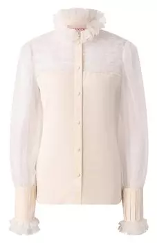 Шелковая блузка Valentino