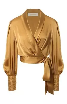 Шелковая блузка Zimmermann