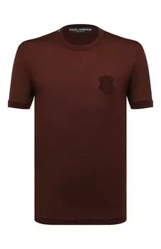 Шелковая футболка Dolce & Gabbana