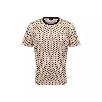 Шелковая футболка Giorgio Armani