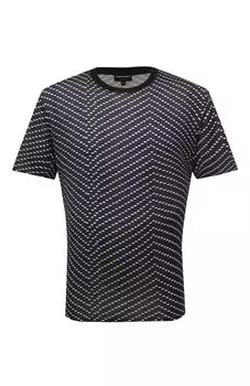 Шелковая футболка Giorgio Armani