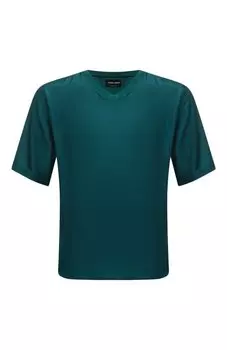 Шелковая футболка Giorgio Armani