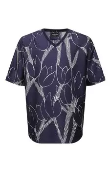 Шелковая футболка Giorgio Armani