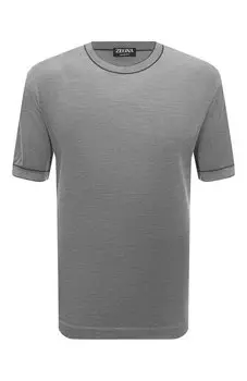 Шелковая футболка Zegna