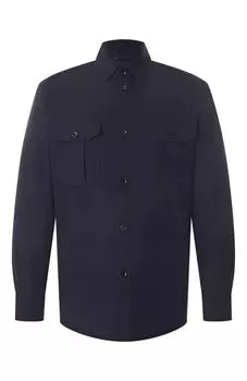 Шелковая куртка-рубашка Brioni