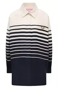 Шелковая куртка-рубашка Valentino