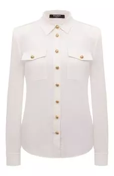 Шелковая рубашка Balmain