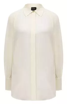 Шелковая рубашка BOSS