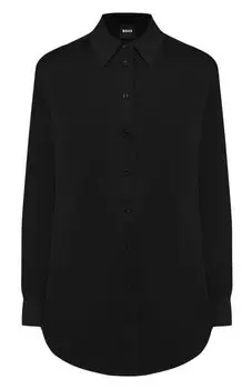 Шелковая рубашка BOSS
