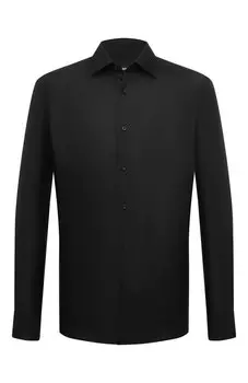 Шелковая рубашка BOSS