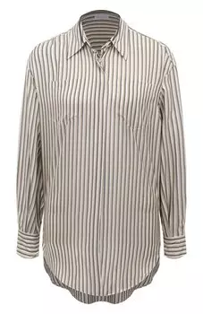 Шелковая рубашка Brunello Cucinelli