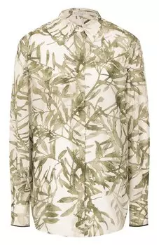 Шелковая рубашка Brunello Cucinelli