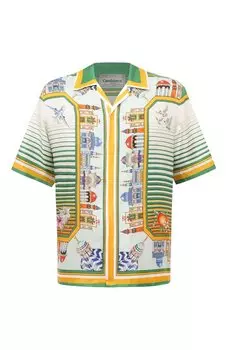 Шелковая рубашка Casablanca