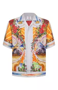 Шелковая рубашка Casablanca