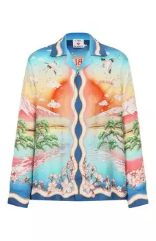 Шелковая рубашка Casablanca