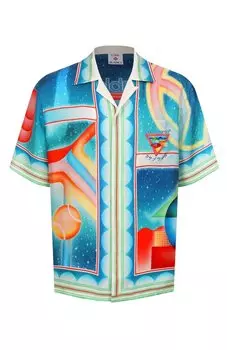 Шелковая рубашка Casablanca