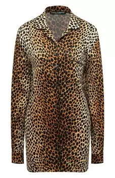 Шелковая рубашка Dolce & Gabbana