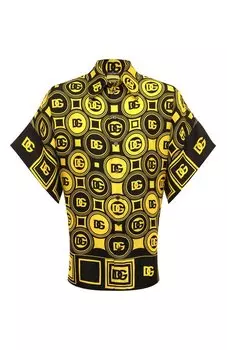 Шелковая рубашка Dolce & Gabbana