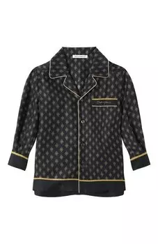 Шелковая рубашка Dolce & Gabbana