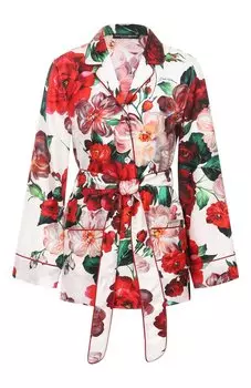 Шелковая рубашка Dolce & Gabbana