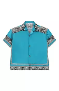 Шелковая рубашка Dolce & Gabbana