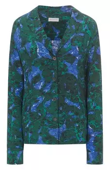 Шелковая рубашка Dries Van Noten