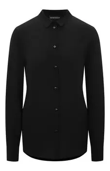 Шелковая рубашка Emporio Armani