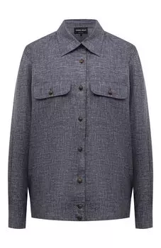 Шелковая рубашка Giorgio Armani