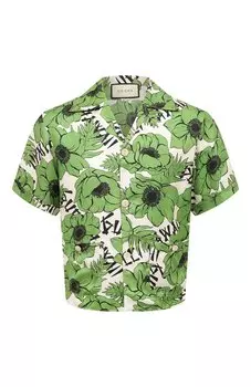 Шелковая рубашка Gucci