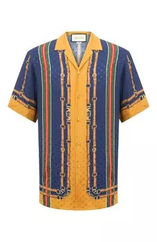 Шелковая рубашка Gucci