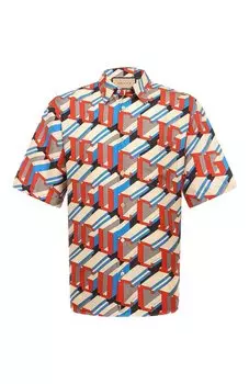 Шелковая рубашка Gucci