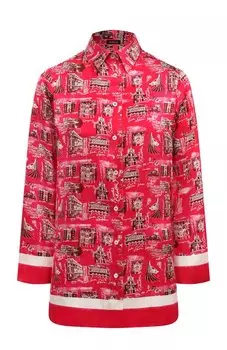 Шелковая рубашка Kiton