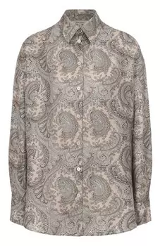 Шелковая рубашка Noble&Brulee