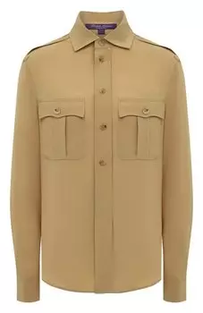Шелковая рубашка Ralph Lauren
