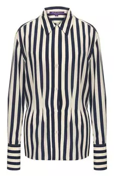 Шелковая рубашка Ralph Lauren