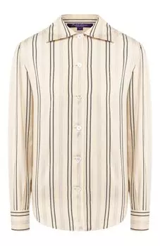 Шелковая рубашка Ralph Lauren