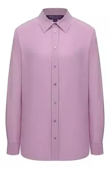 Шелковая рубашка Ralph Lauren