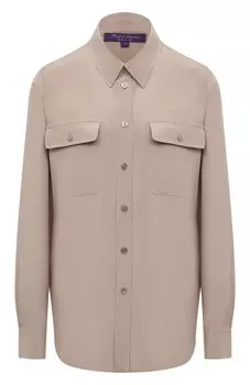 Шелковая рубашка Ralph Lauren